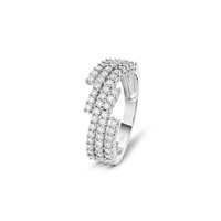 Anneau Bliss Femme in Or blanc Diamante 0.25 Ct 20095639 - 20095639